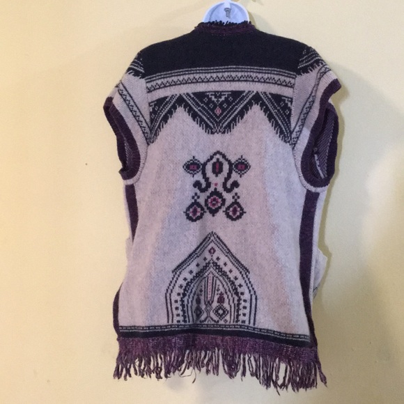{Anthro} Angel of the North Lamalime Sweater Vest - Picture 5 of 6